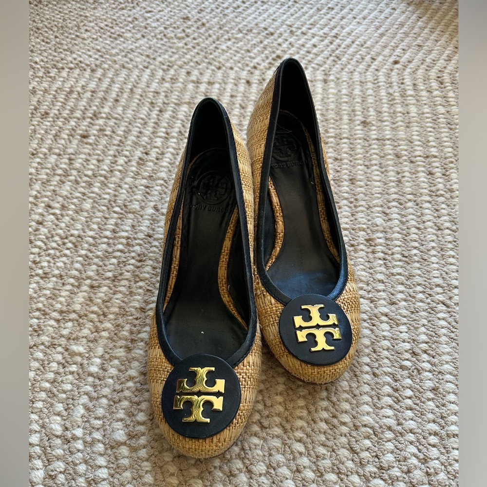 Tory Burch Wedges, Size 8.5.